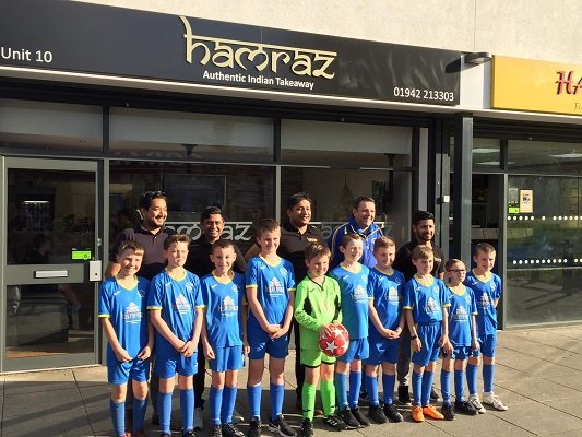 Highfield Grange team sponsored by Hamraz